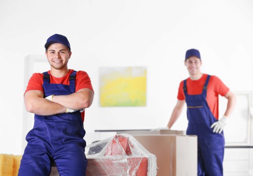 Moving day preparation for local removals in Plaistow