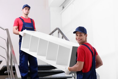 Business inventory stored safely with mobile self storage in Plaistow