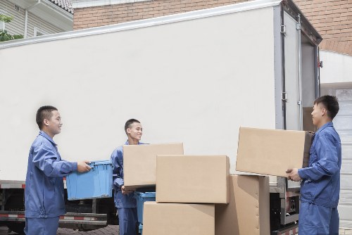 Secure document storage boxes arranged in Plaistow facility